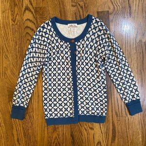 Matilda Jane Navy and Cream Cardigan